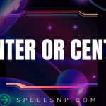 center or centre