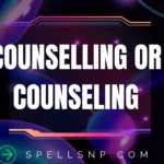 counselling or counseling