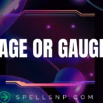 gage or gauge