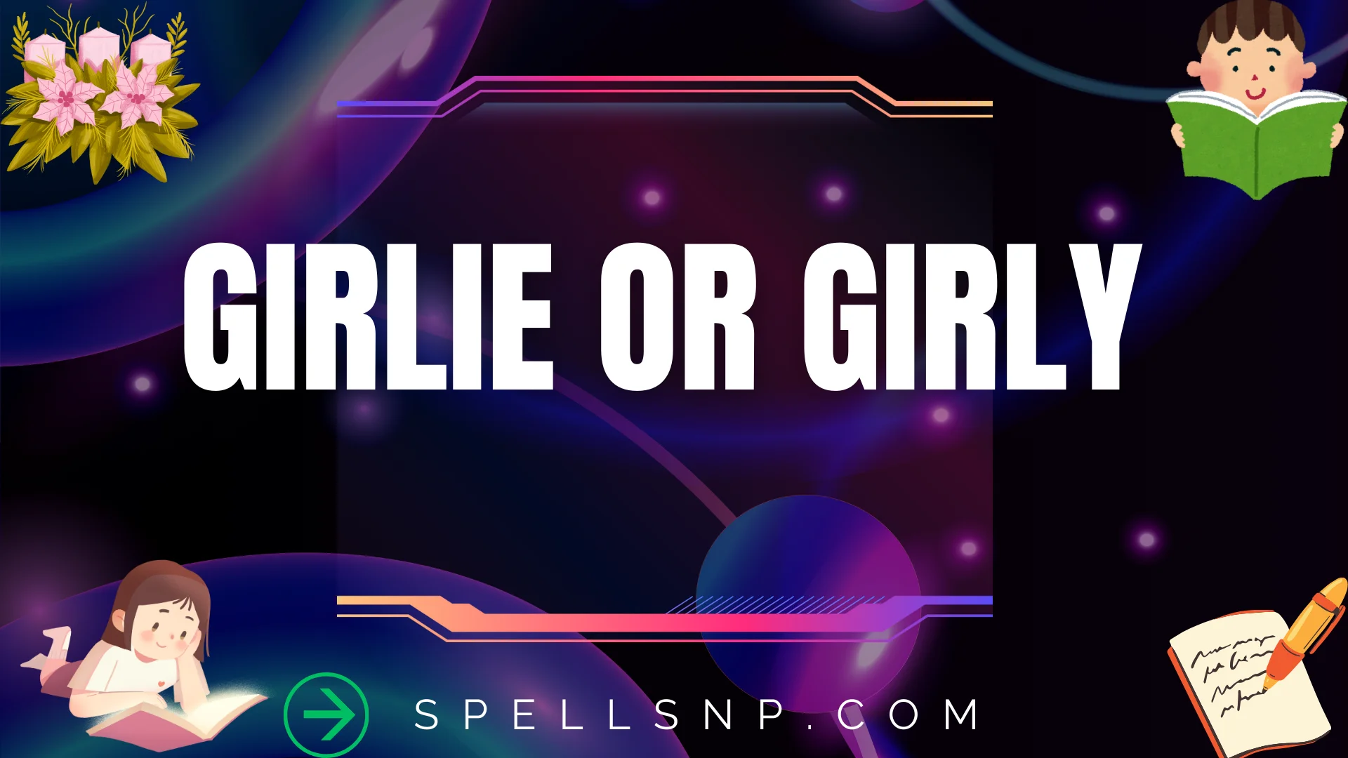 girlie or girly
