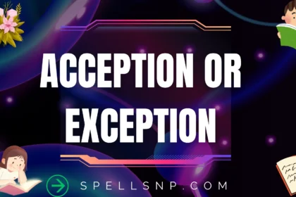 acception or exception