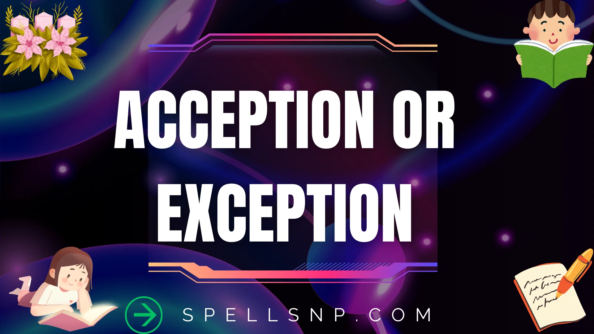acception or exception