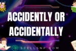 accidently or accidentally