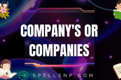 company's or companies