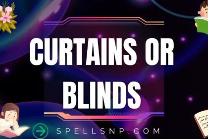curtains or blinds