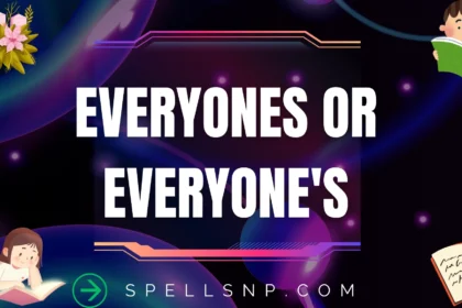 everyones or everyone's