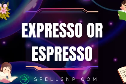 expresso or espresso
