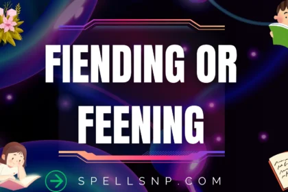 fiending or feening