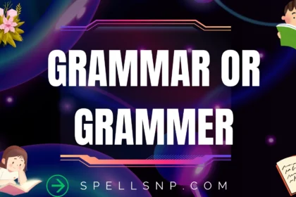 grammar or grammer