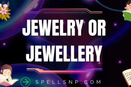 jewelry or jewellery