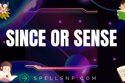 since or sense