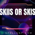 skiis or skis