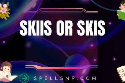 skiis or skis