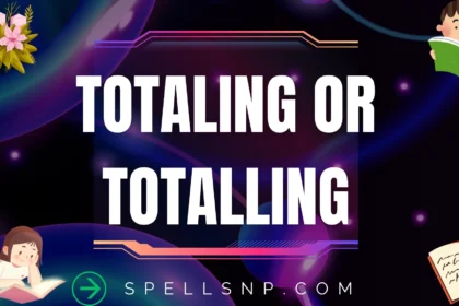 totaling or totalling