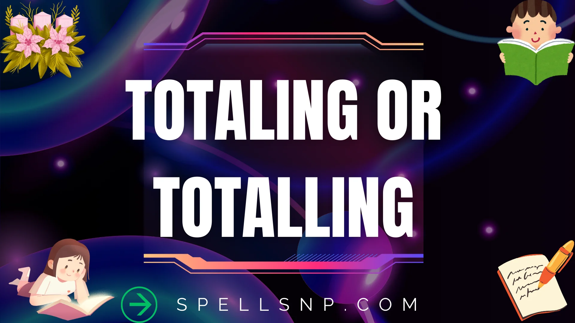 totaling or totalling