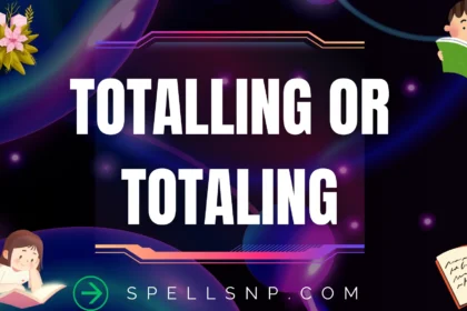 totalling or totaling