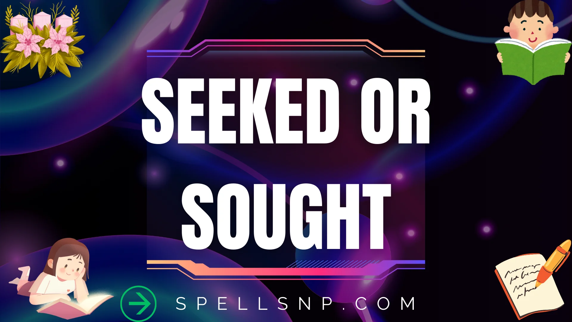 seeked or sought